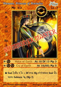 Wanaan, Princess of Pentacles
