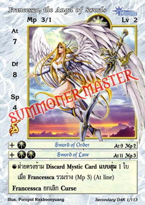 Francessca, the Angel of Swords