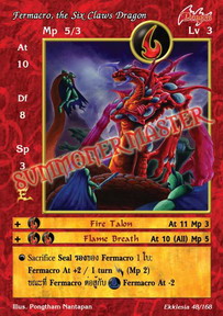 Fermacro, the Six Claws Dragon