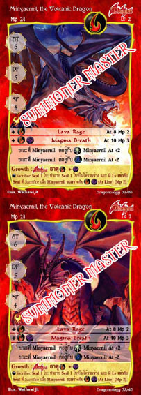 Minyaernil, the Volcanic Dragon