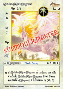 Golden Mane Pegasus