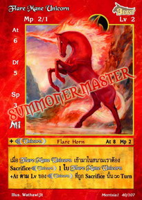 Flare Mane Unicorn