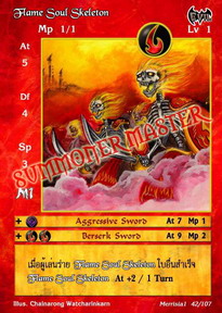 Flame Soul Skeleton