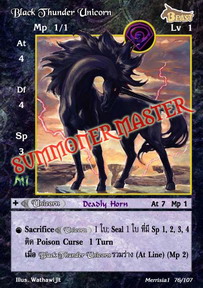 Black Thunder Unicorn