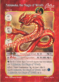 Akkimuka, the Naga of Wrath