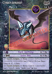 Cursed Ahriman