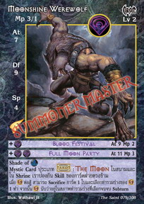 Moonshine Werewolf