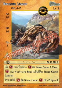 Boulder Lizard