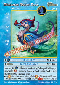 Mandarin Gaudy Duck