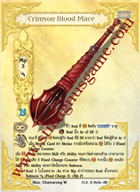 Crimson Blood Mace
