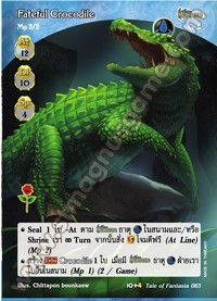 Fateful Crocodile