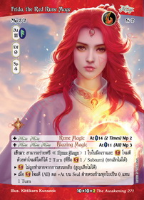 Frida, the Red Rune Mage