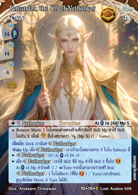 Terrandor, the Elf of Netharkor