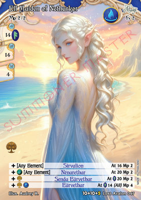 Elf Maiden of Netharkor