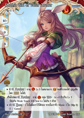 Rabbit Girl of Valor Archer