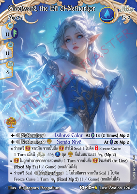 Glaciwenë, the Elf of Netharkor