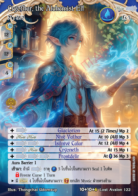 Cryothar, the Alchemist Elf