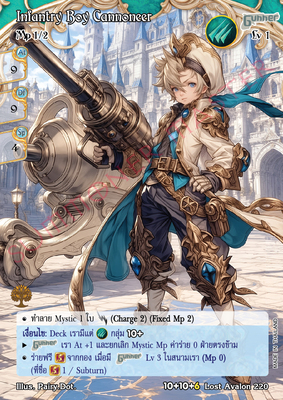 Infantry Boy Cannoneer