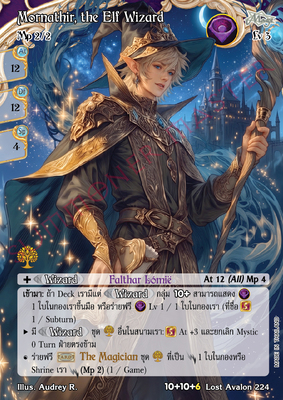 Mornathir, the Elf Wizard