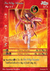 Fire Whip Maiden