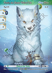 Fenrir, the Puppy Wolf of Loki